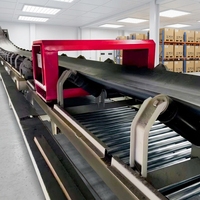 Détecteur de métaux de type convoyeur pour le recyclage de pierres, de charbon et d'agrégats, avec alarme automatique, équipement personnalisé