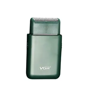 Mini maquinilla de afeitar de carga para hombre de viaje con Radio, nueva hoja única, peluquero, depilación en casa, cara masculina, 80 ABS, máquina de afeitar masculina para el hogar