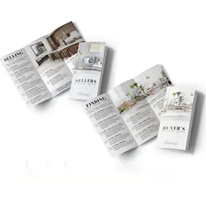 Real Estate Buyer Seller Brochure Bundle Presentation Tri-fold Guide Marketing