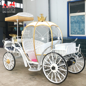 <span class=keywords><strong>Voiture</strong></span> électrique citrouille de rêve - Véhicule de transport élégant pour fêtes de princesses - Product Image 4