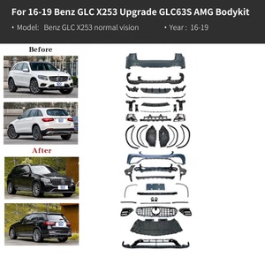 Kit carrosserie de lifting modifié à installation sans perte pour Benz <span class=keywords><strong>GLC</strong></span> X253 <span class=keywords><strong>GLC</strong></span> Coupé C253 <span class=keywords><strong>GLC</strong></span> X254 Mise à niveau GLC43 GLC63S GLC63 AMG Kit carrosserie - Product Image 3