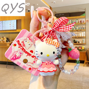 พวงกุญแจสายรัดข้อมือ PVC QYS ตุ๊กตาการ์ตูน 3 มิติ จี้ห้อยกระเป๋านุ่มนิ่ม พวงกุญแจ ของขวัญส่งเสริมการขาย - Product Image 5