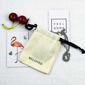 Bolsa de lino y algodón de fábrica al por mayor con Calicó cordón <span class=keywords><strong>Bikini</strong></span> cuchara de viaje para manualidades pegatinas marcos de fotos - Product Image 5