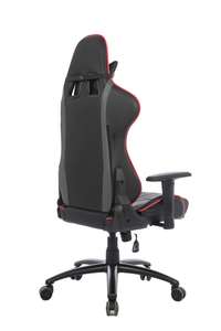 <span class=keywords><strong>Silla</strong></span> elegante para juegos estilo <span class=keywords><strong>coche</strong></span> de carreras con asiento de cubo acolchado grueso y reposabrazos abatible para sala de videojuegos - Product Image 4
