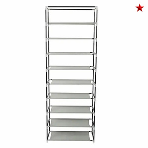 <span class=keywords><strong>Zapatero</strong></span> <span class=keywords><strong>de</strong></span> <span class=keywords><strong>Tela</strong></span> NIHAO, Mueble <span class=keywords><strong>Zapatero</strong></span> Plegable <span class=keywords><strong>de</strong></span> 10 Niveles, Estante <span class=keywords><strong>de</strong></span> <span class=keywords><strong>Tela</strong></span> para Tiendas - Product Image 6
