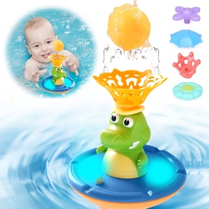 Yitecheng — baignoire lumineuse électrique en forme <span class=keywords><strong>de</strong></span> <span class=keywords><strong>Crocodile</strong></span>, 5 Modes d'éclairage, douche automatique à l'eau, jouets d'animaux, Spray <span class=keywords><strong>Crocodile</strong></span>, nouveauté 2022 - Product Image 2