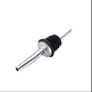 Penuang Anggur Stainless Steel, Penuang dan Sumbat Silikon Segel Aerator untuk Aksesoris Bar