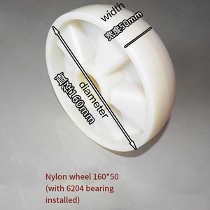 पूर्ण मैनुअल हाइड्रोलिक फोर्कलिफ्ट ट्रक पार्ट्स पॉलीयूरेथेन और लोहे के पहिया के साथ कैस्टर पहियों के लिए नायलॉन व्हील के साथ - Product Image 6