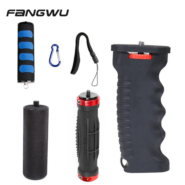 Anti-Shake Grip Handle Mobile Phone Selfie Camera Bracket Handheld Stabilizer for Photography