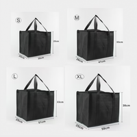 Sac isotherme personnalisé de haute qualité, extra large, non tissé, pour la livraison de repas, avec logo imprimé