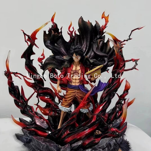 40CM 1 pieza mono D Luffy sombrero de paja isla fantasma Haoushoku Haki dibujos animados japonés recoger juguete figurita estatua Anime figura de PVC - Product Image 5