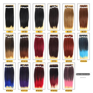 Tresses Yaki <span class=keywords><strong>4X</strong></span> 38 pouces, cheveux pré-étirés pour tresses, perruque synthétique afro Yaki en vrac 180g, extensions de cheveux pour tresses au crochet - Product Image 6