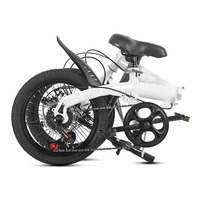 Vélo pliant électrique pour enfants City BMX, cadre en carbone, pour route et montagne