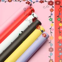 Kertas Pembungkus Bunga Segar Florist Anti Air Matte Multi Warna