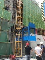 Lève-briques, machine à soulever le ciment avec moteur et boîte de vitesses, capacité de levage de 500 à 3000 kg, élévateur de marchandises pour la construction