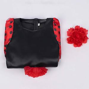 <span class=keywords><strong>Costume</strong></span> de <span class=keywords><strong>danseuse</strong></span> espagnole <span class=keywords><strong>flamenco</strong></span> mexicaine pour filles, robe rouge, Halloween, TRAD-005 - Product Image 4