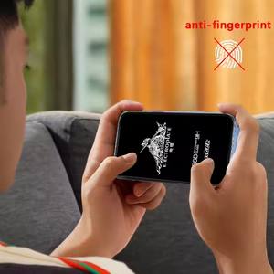 Protector de pantalla de vidrio templado electrochapado de aluminio alto ESD antiestático 9H HD transparente para iPhone 15 16 17 Air Plus Pro Max - Product Image 6