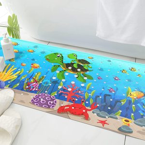 CF BPC57 dessin animé personnalisé enfants décoratif antidérapant baignoire <span class=keywords><strong>tapis</strong></span> de <span class=keywords><strong>bain</strong></span> avec crochets pour enfants enfants <span class=keywords><strong>bébé</strong></span> <span class=keywords><strong>tapis</strong></span> <span class=keywords><strong>tapis</strong></span> - Product Image 3
