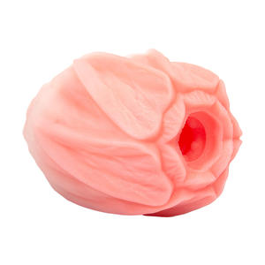 Masturbadores Masculinos, Juguetes Sexuales Orales para Hombres, Copa de Masturbación de Silicona Suave en Forma de Rosa, Juguetes Sexuales para Hombres - Product Image 5