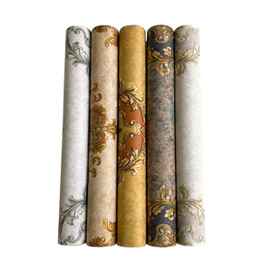 <span class=keywords><strong>Papier</strong></span> <span class=keywords><strong>peint</strong></span> damassé vintage européen de luxe, PVC 3D, <span class=keywords><strong>papier</strong></span> <span class=keywords><strong>peint</strong></span> <span class=keywords><strong>baroque</strong></span> antique doré pour villa, hôtel, salon, chambre à coucher, décoration murale - Product Image 6