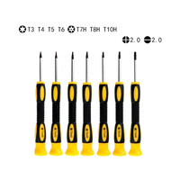 Jeu d'embouts de tournevis Xbox Nintendo Torx T3 T4 T5 T6 T7 T8 T10 Mini tournevis hexagonal Console de jeu poignée démontage outils de réparation