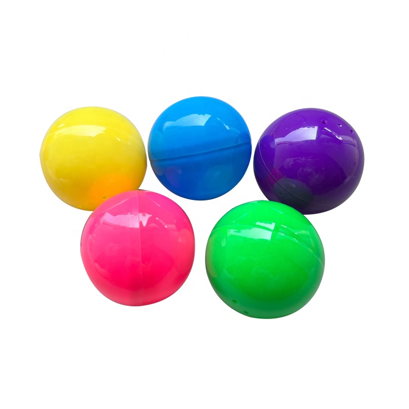 Круглый пластиковый контейнер, игрушечные капсулы, пластиковый круглый пустой контейнер, капсулы для игрушек, машины для мастики, маленькие прозрачные контейнеры