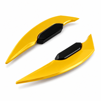 Accessoires de moto en gros : Aile aérodynamique ABS modifiée pour moto et trottinette électrique, déflecteur de casque, garniture décorative