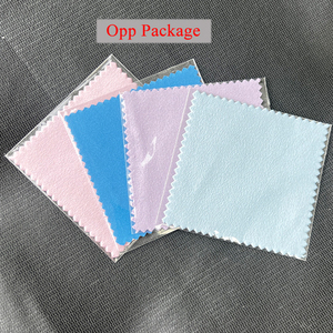Chiffon de polissage de bijoux en microfibres avec logo personnalisé en gros Chiffon de nettoyage de bijoux en argent <span class=keywords><strong>sterling</strong></span> - Product Image 3