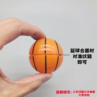 Capsules vides de 5 cm (50 mm) de qualité supérieure à prix d'usine pour jouets promotionnels surprise (football, soccer, basketball) en stock