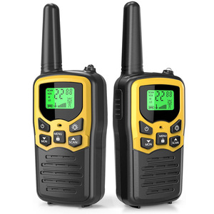 Talkie-walkie T5 compact pour extérieur, usage civil, avec lampe de poche, contrôle VOX, anti-interférence, portée de 0,5 km - Product Image 2