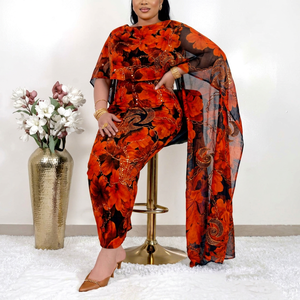 Venta al por mayor de fábrica: Toub sudanés para mujer de alta calidad, Budra DIGITAL DWSIGN WORK, 100% poliéster, gasa ligera, THOP PARA MUJER - Product Image 1