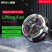 Ventilateur de refroidissement intelligent PIVA B2MAX 27W avec contrôle par application pour tablette de jeu, en plastique, pour PUBG Genshin Impact