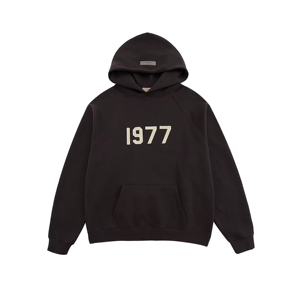 Sudadera con capucha nueva de invierno 1977 Essential Winter <span class=keywords><strong>Fear</strong></span>, forrada, color trigo, cálida y holgada. - Product Image 5