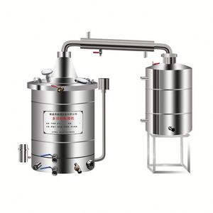 Máquina para Hacer Vino, Bodega a Pequeña Escala, Uso Doméstico y Comercial, Vino Blanco, Equipo de Destilación de Vino con Calentamiento a Leña - Product Image 1