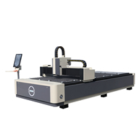 Máquina de Corte Láser Económica de Nivel Básico de 1KW 1.5KW 2KW 3KW para Láminas Metálicas