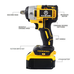 Clé à Chocs Électrique Sans Fil Sans Balais Populaire 550 N.m, Alimentée par Batterie Li-ion - Product Image 5