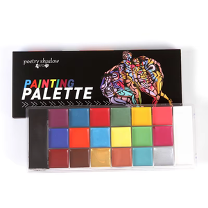 26-Color <strong>Body</strong> Painting Palette Halloween Makeup <strong>Art</strong> Paints Face and <strong>Body</strong> Paint Supplies for Oil Painting Packaged Set - Product Image 4
