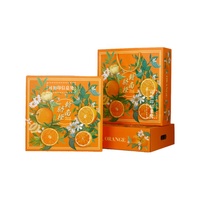 Carton d'emballage en carton ondulé avec impression personnalisée orange avocat cerise raisin banane mangue kiwi fruit du dragon fruits frais