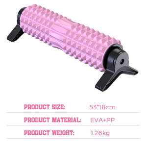 Rulli variopinti all'ingrosso della schiuma, rulli antiscivolo durevoli della schiuma con i supporti, adatti ad attrezzatura domestica di massaggio di <span class=keywords><strong>Yoga</strong></span> - Product Image 6