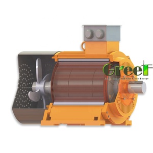 เครื่องกำเนิดไฟฟ้าความเร็วรอบต่ำ 500 กิโลวัตต์ ขับเคลื่อนด้วยลม/มอเตอร์ - Product Image 4