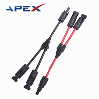 Adaptateur Solaire Photovoltaïque Indeco Mâle-Femelle, Connecteur en Nylon, Accessoires, Câble en Cuivre 30A, Alimentation 1000V