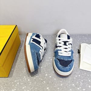 Chaussures de sport tendance de luxe haut de gamme, nouveau modèle, marque premium, à lacets, respirantes, en cuir et maille, design personnalisé - Product Image 3