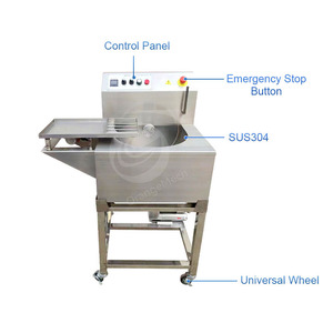 ORME pequeño 220V/110V eléctrico Mini 15kg máquina de fusión rápida de doble olla tanque de fusión de Chocolate - Product Image 3