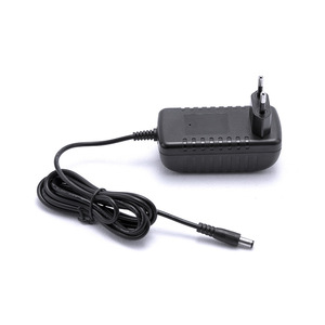 <b>12V</b> 2A Wall Mounted Switching Power Supply 24W <b>Adapter</b> EU Plug Natural Cooling 1m Cable Constant Voltage Model BX-1202000B - Product Image 4