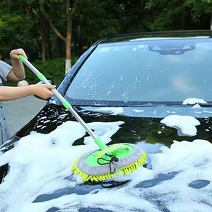 Balai télescopique en microfibre chenille pour lavage de voiture, dépoussiéreur et brosse pour nettoyage intérieur – Meilleur de sa catégorie - Product Image 4