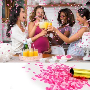 VANTUR Customizable <b>Gender</b> <b>Reveal</b> Confetti Powder <b>Cannon</b> Party Supplies Plastic Disposable Outdoor Use New Design Popper Sticks - Product Image 3