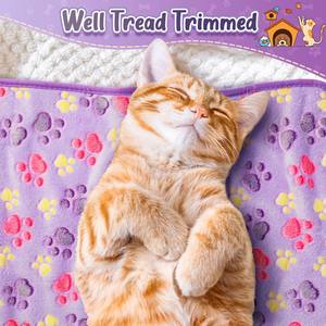 <span class=keywords><strong>Manta</strong></span> de viaje personalizada al por mayor, Alfombra de lana <span class=keywords><strong>para</strong></span> <span class=keywords><strong>perros</strong></span>, mantas con estampado de pata, <span class=keywords><strong>manta</strong></span> navideña de felpa <span class=keywords><strong>para</strong></span> mascotas acogedora - Product Image 6