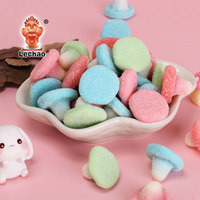 Bonbons en gros 1kg Halal, saveur fruitée, bonbons gélifiés colorés en forme de champignon, saveur acidulée, pour collations d'enfants