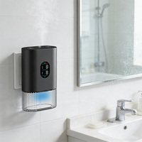 Diffuseur d'arômes d'huiles essentielles mural avec contrôle par application, machine à parfum à brancher, 100 ml, couverture de 600 pieds carrés