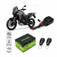 Nouvelle alarme intelligente de moto Vibration automatiquement antivol sécurité télécommande système d'alarme de moto